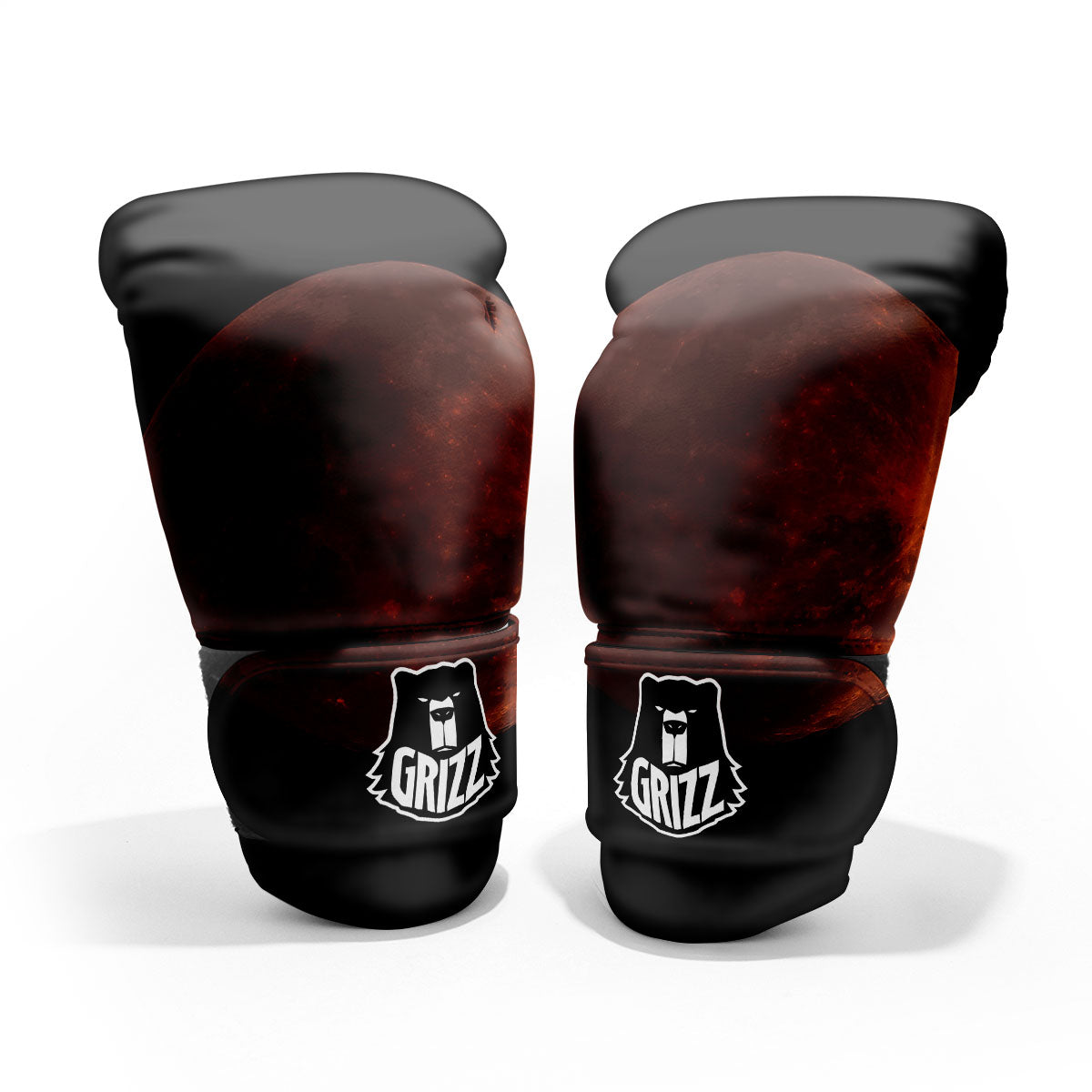 Lunar Cycle Eclipse Print Sparring Gloves-grizzshop