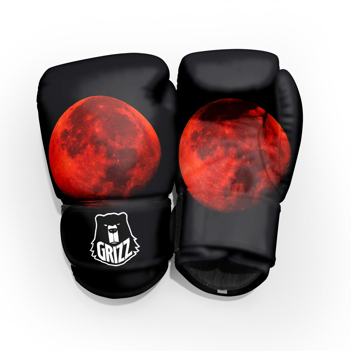 Lunar Eclipse Super Blood Moon Print Pro Boxing Glove