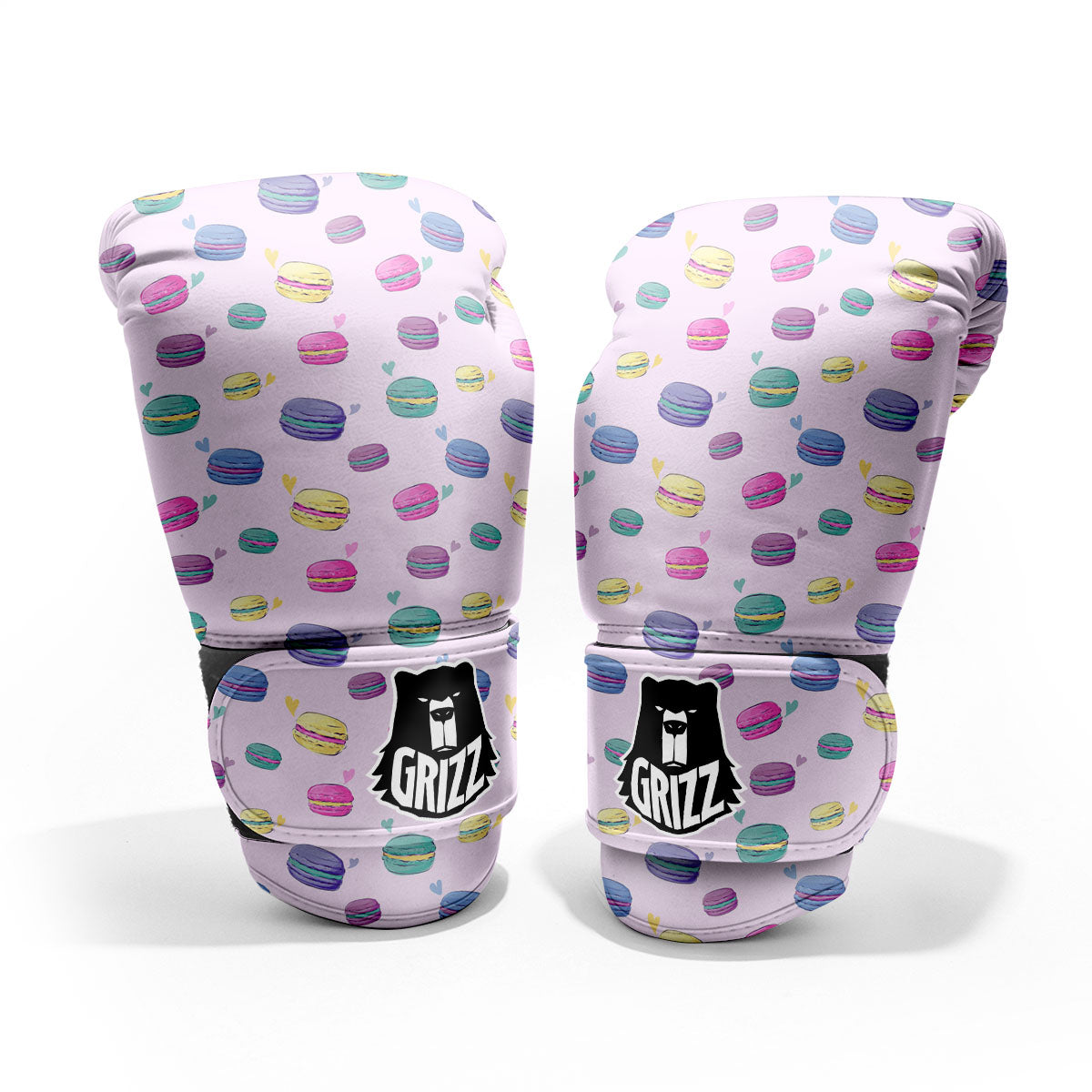 Macaron Colorful Print Pattern Pro Boxing Glove