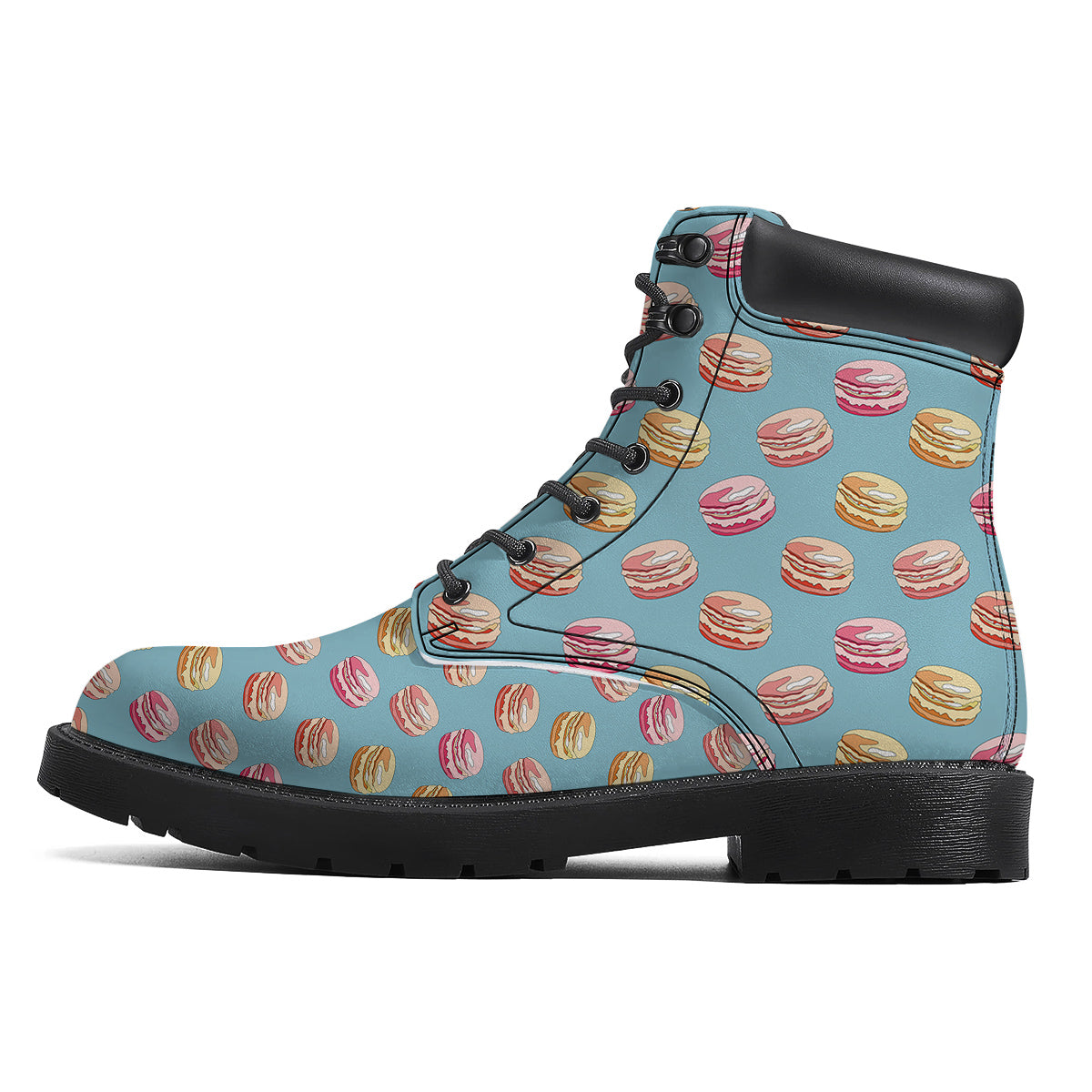 Macaron Cute Print Pattern Boots-grizzshop