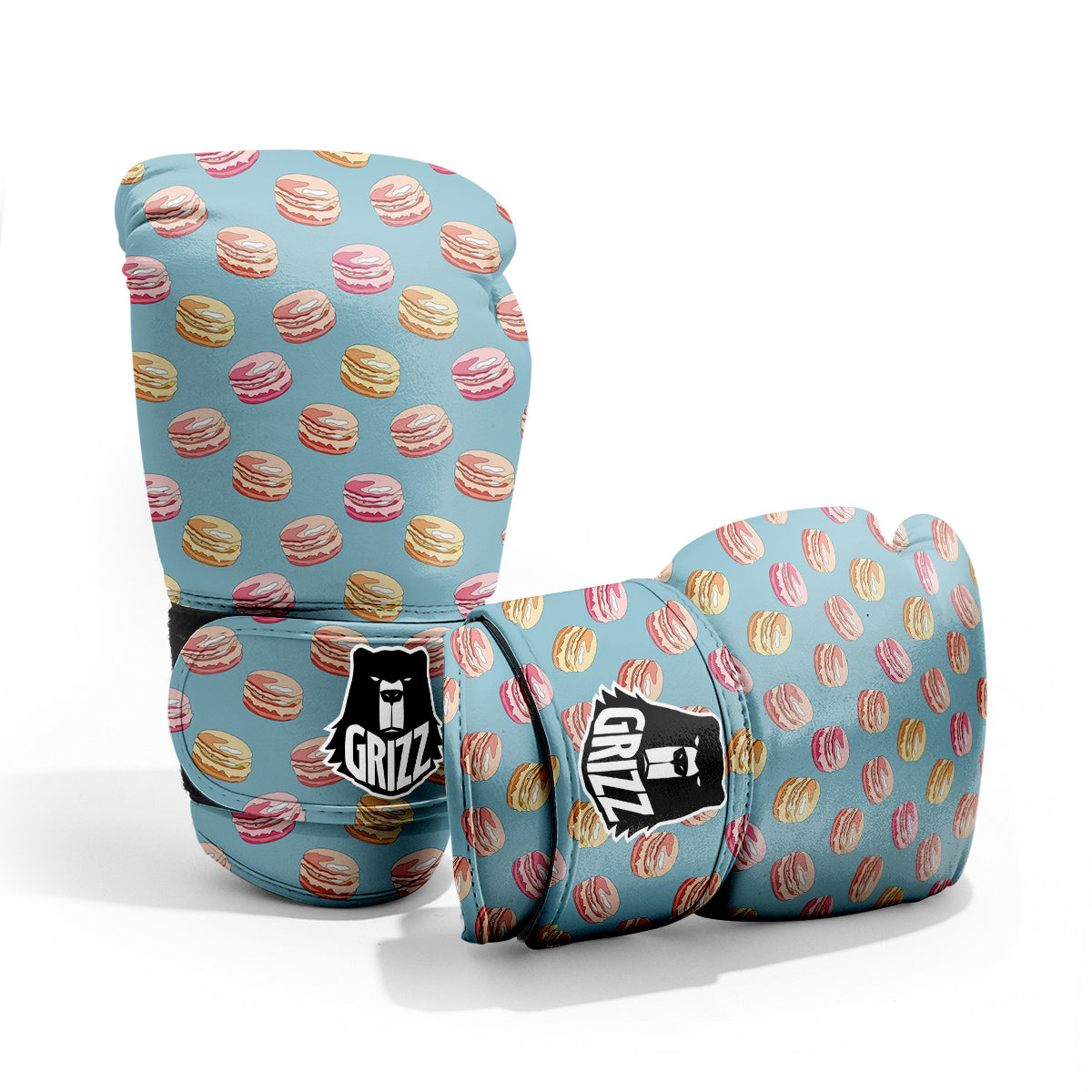 Macaron Cute Print Pattern Pro Boxing Glove