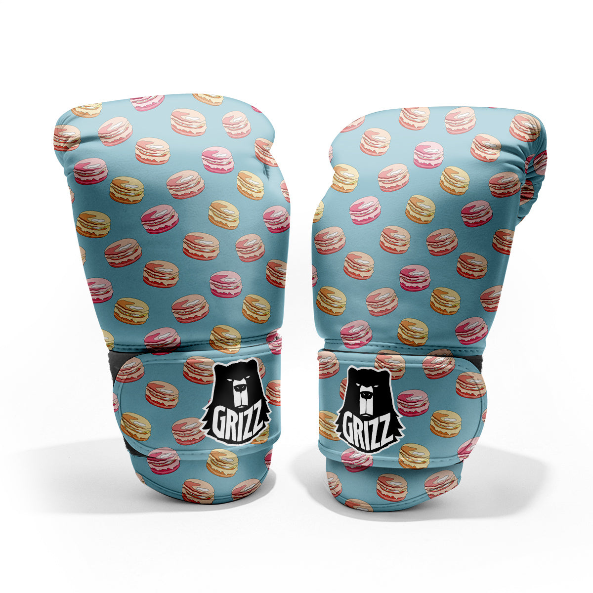 Macaron Cute Print Pattern Pro Boxing Glove