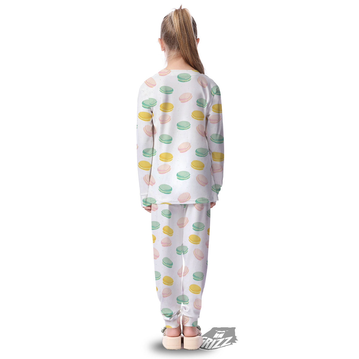Macaron Pastel Print Pattern Kid's Pajamas-grizzshop