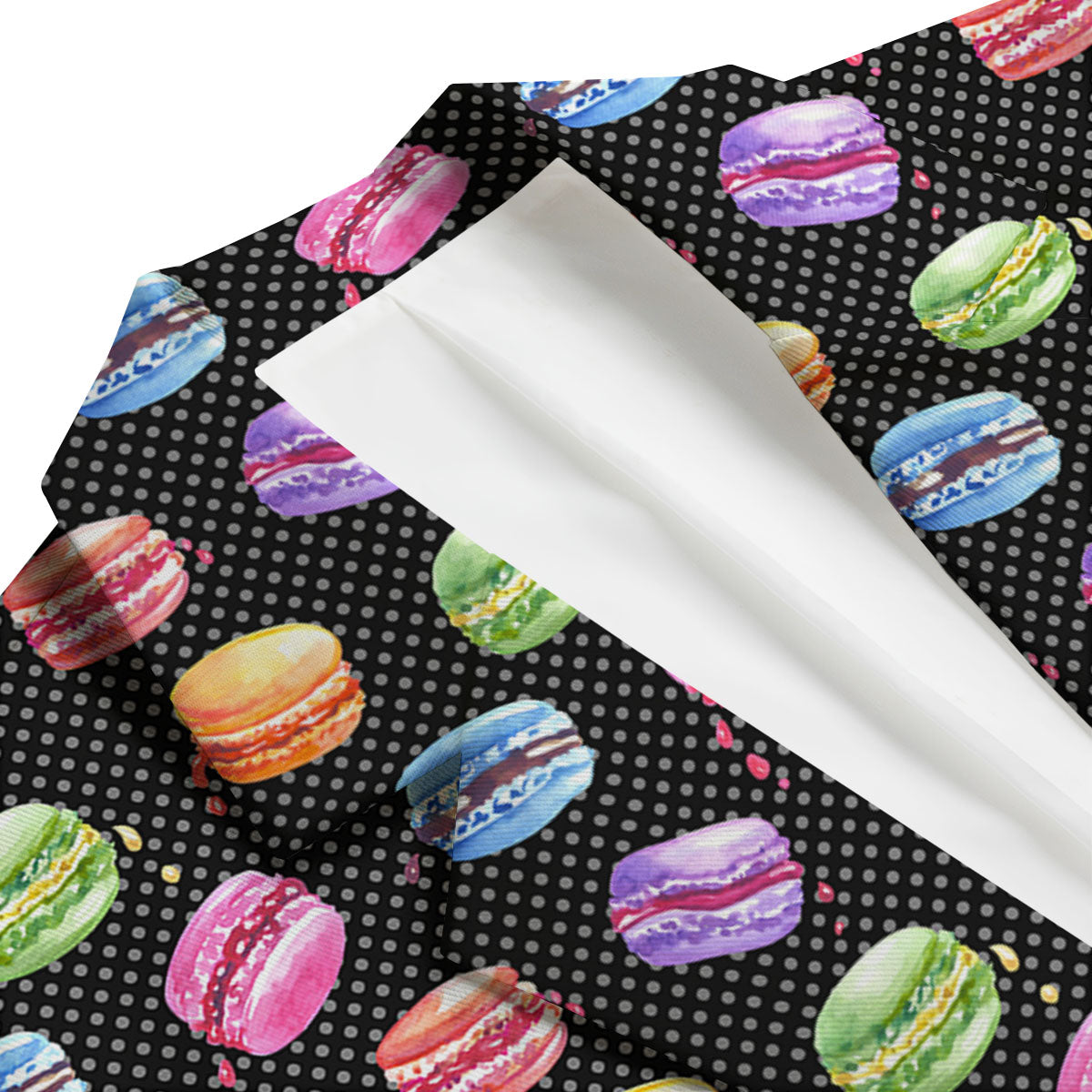 Macaron Polka Dot Print Pattern Men's Blazer-grizzshop