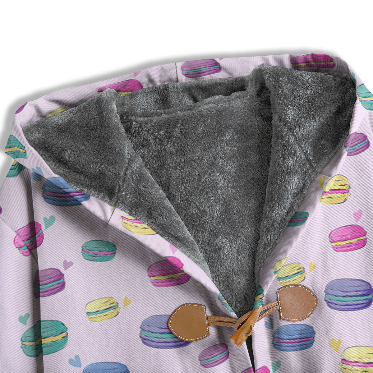 Macaron Print Pattern Men's Windbreaker Jacket-grizzshop