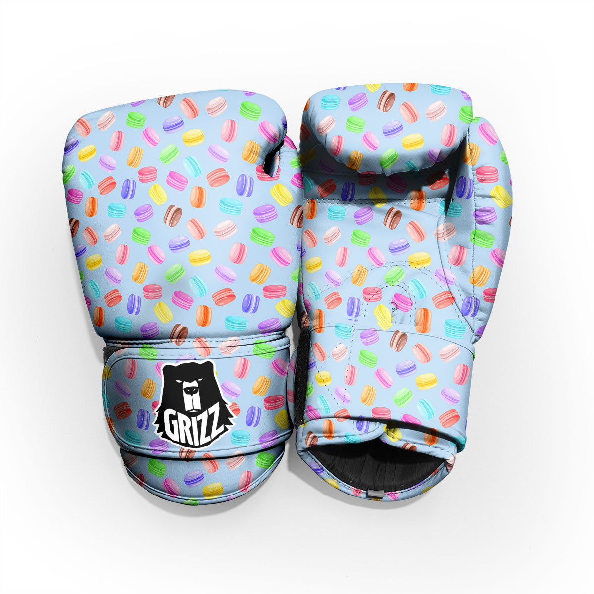 Macarons Colorful Print Pattern Pro Boxing Glove