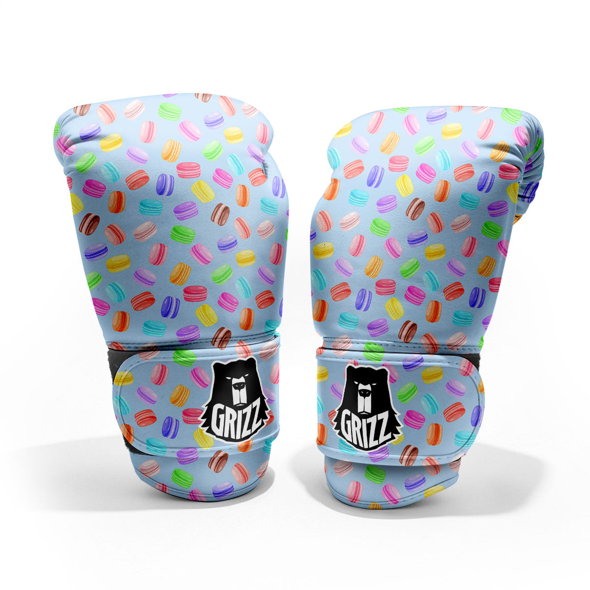 Macarons Colorful Print Pattern Pro Boxing Glove