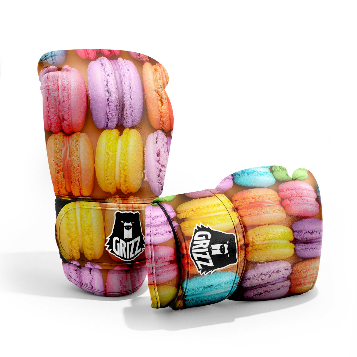 Macarons Colorful Print Pro Boxing Glove