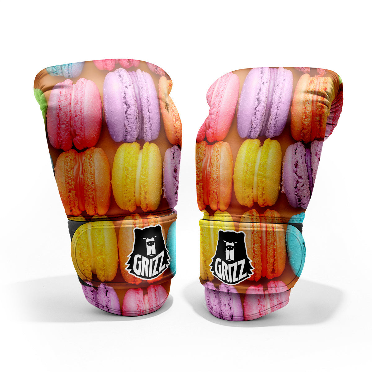 Macarons Colorful Print Pro Boxing Glove
