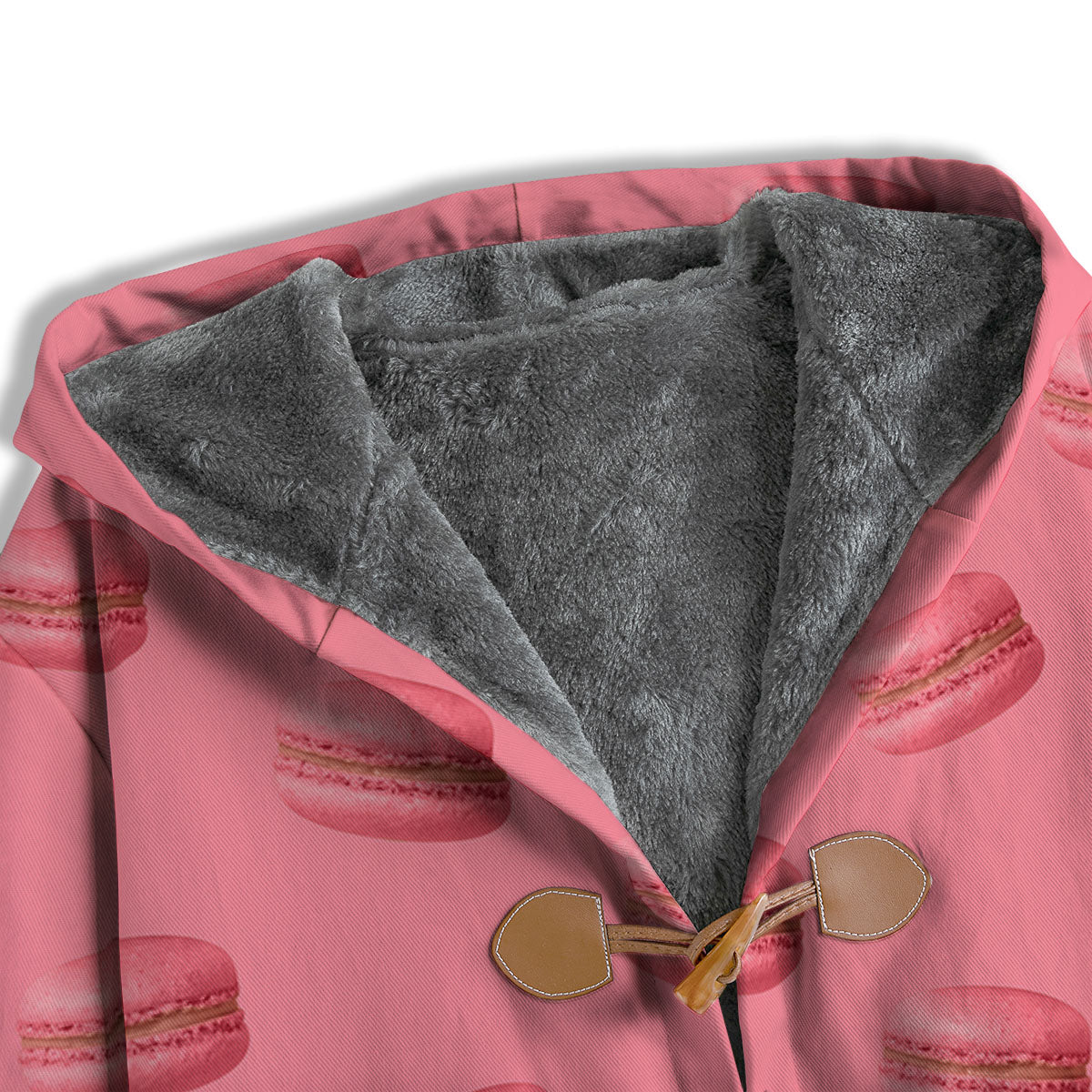 Macarons Pink Print Pattern Men's Windbreaker Jacket-grizzshop