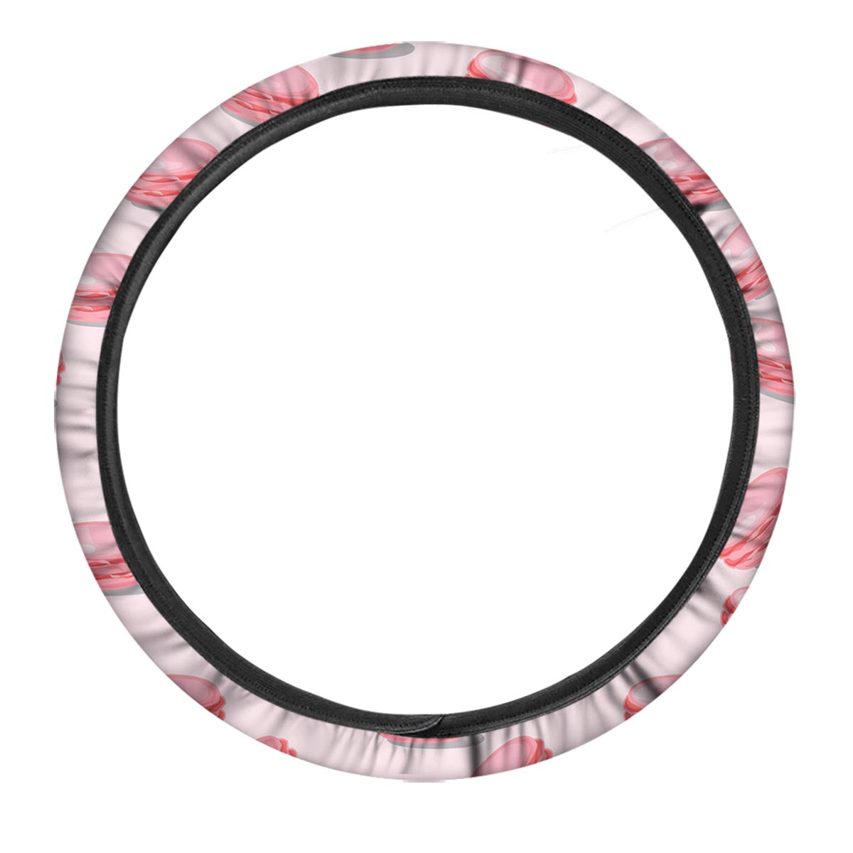 Macarons Sweet Print Pattern Car Steering Wheel Cover-grizzshop