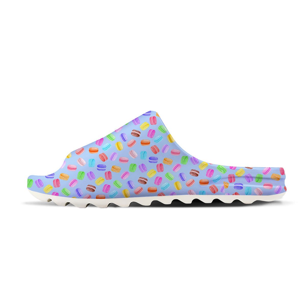 Macarons Colorful Print Pattern Sandals-grizzshop