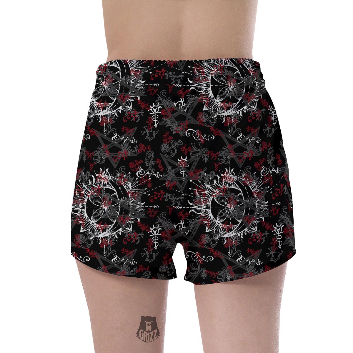 Magic Gothic Witch Women's Shorts-grizzshop