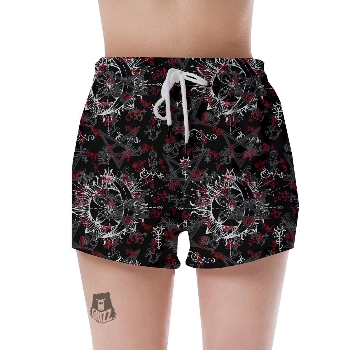 Magic Gothic Witch Women's Shorts-grizzshop