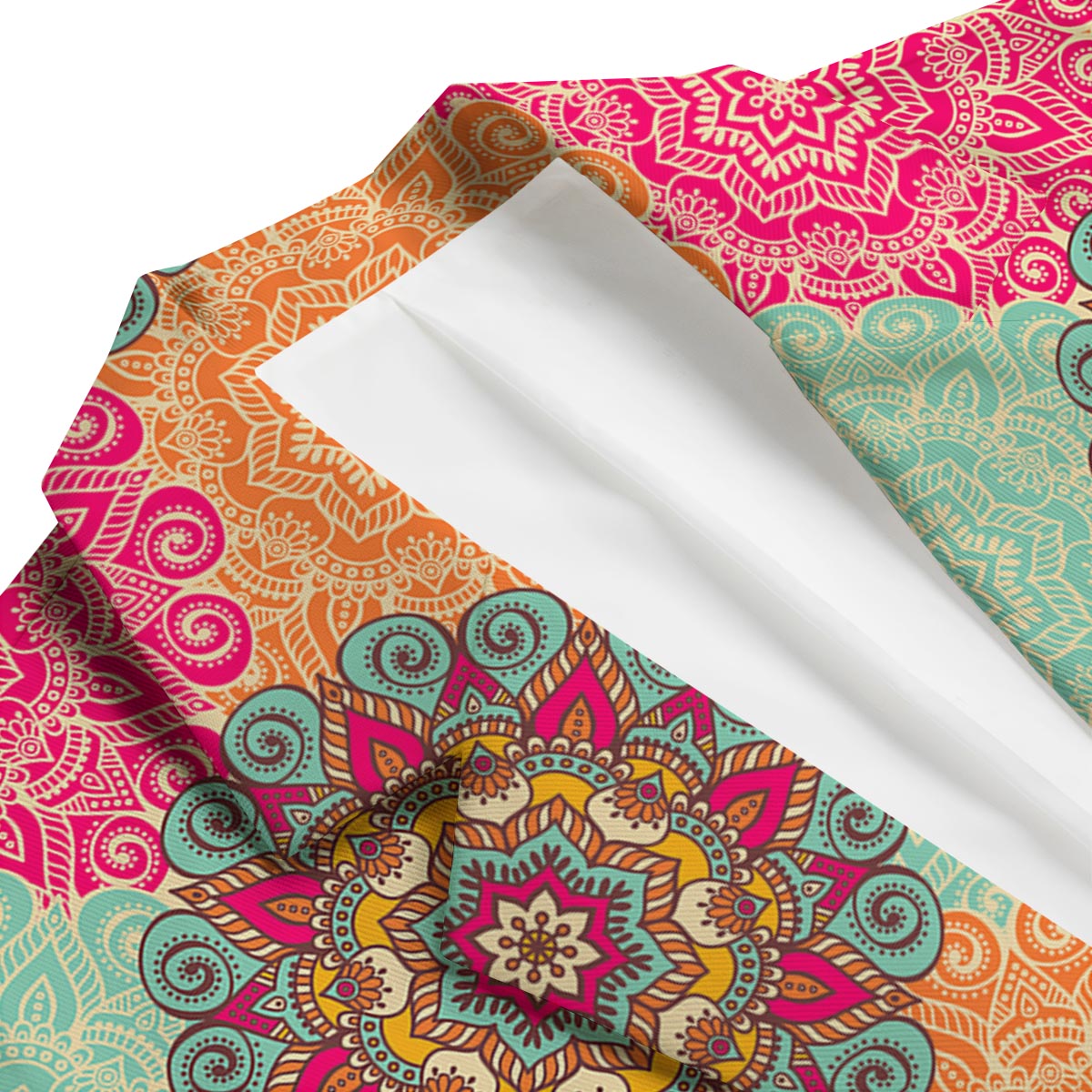Mandala Bohemian Boho Pattern Print Men's Blazer-grizzshop