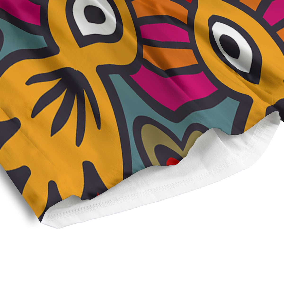 Mandala Bohemian Native Print Pattern Men's Athletic Shorts