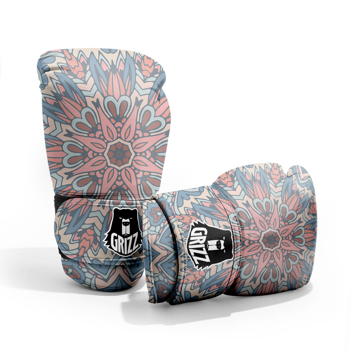 Mandala Ethnic Pastel Print Pro Boxing Glove