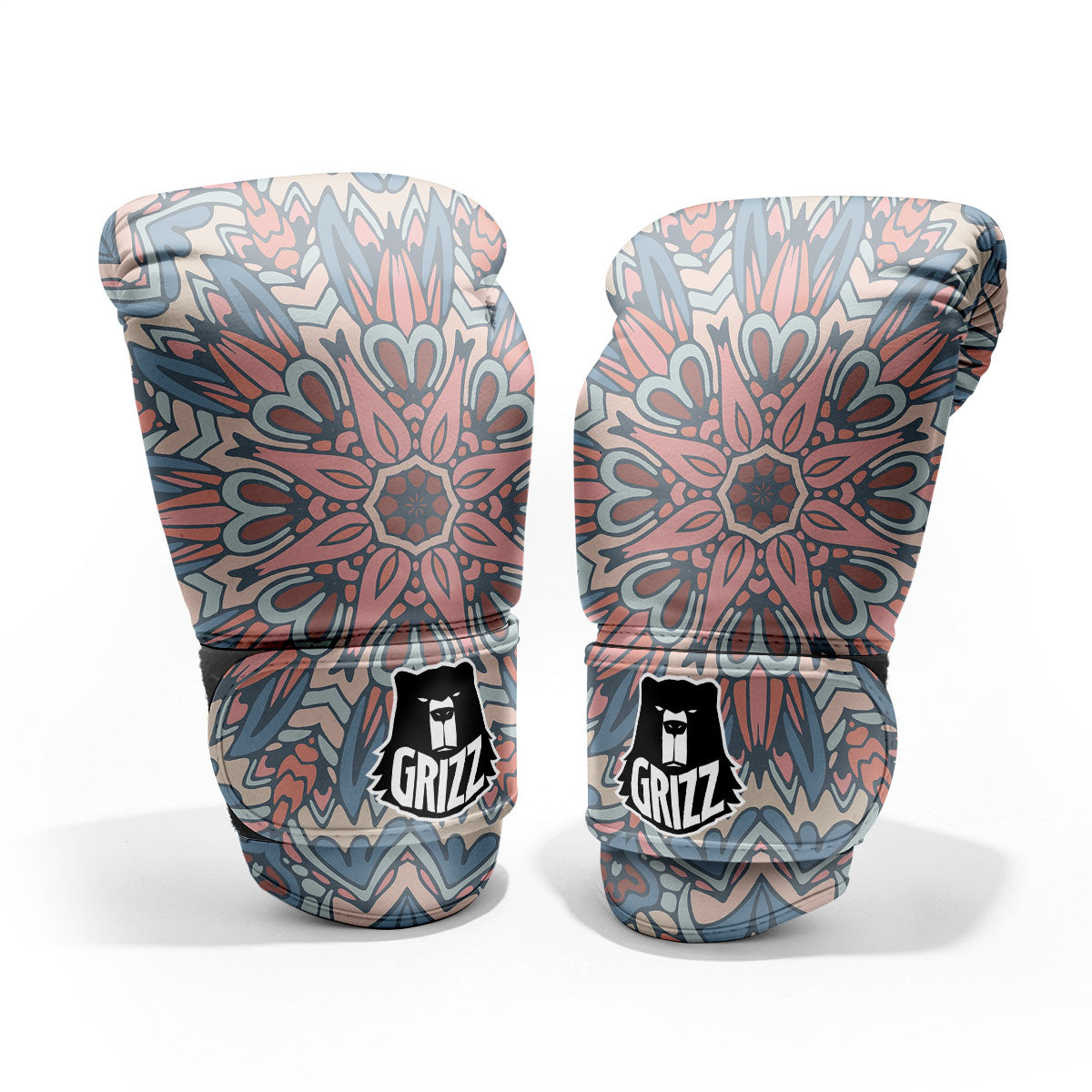 Mandala Ethnic Pastel Print Pro Boxing Glove