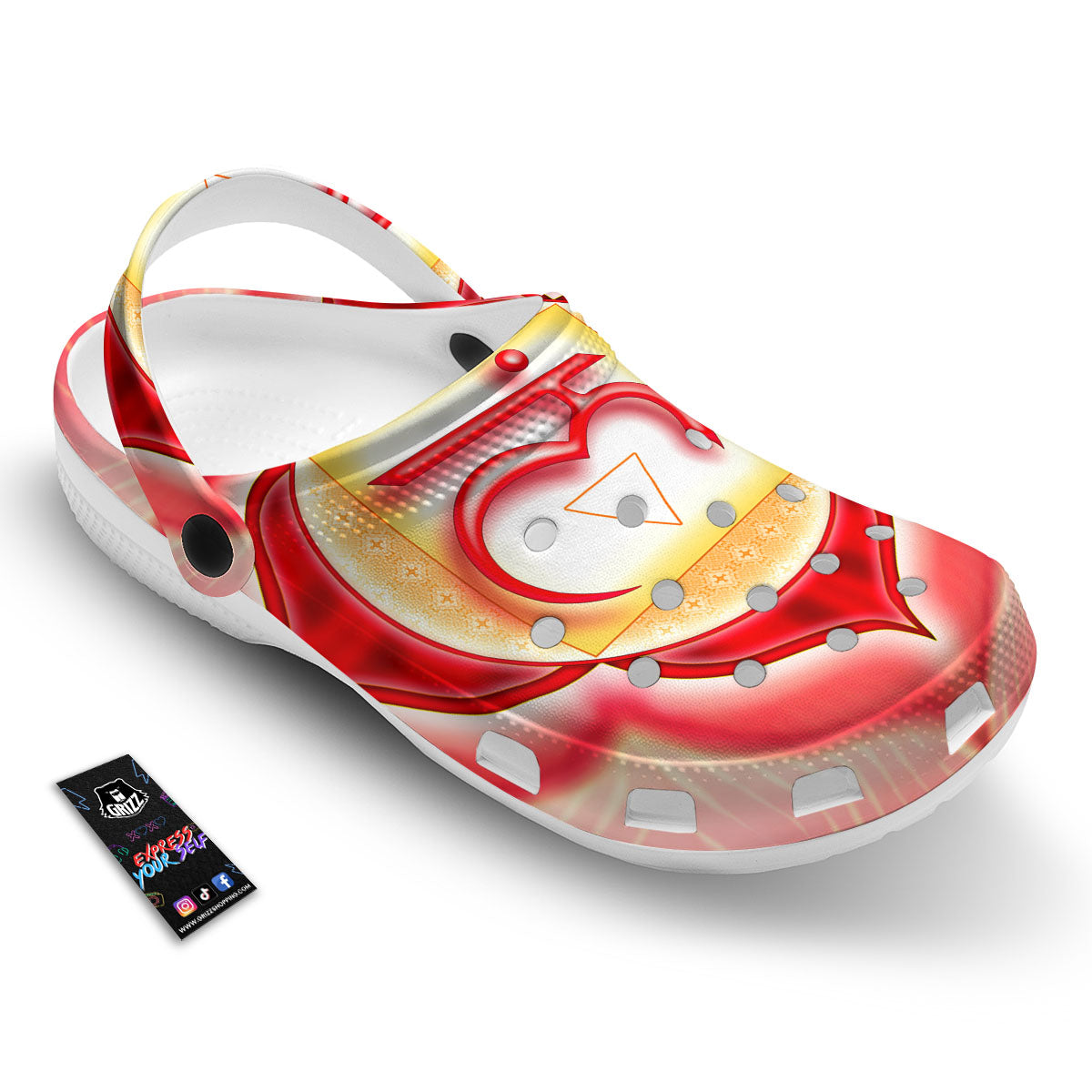 Mandala Muladhara Chakra Print Clog-grizzshop