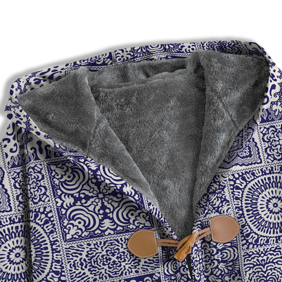 Mandala Patchwork Square Bohemian Print Pattern Men's Windbreaker Jacket-grizzshop