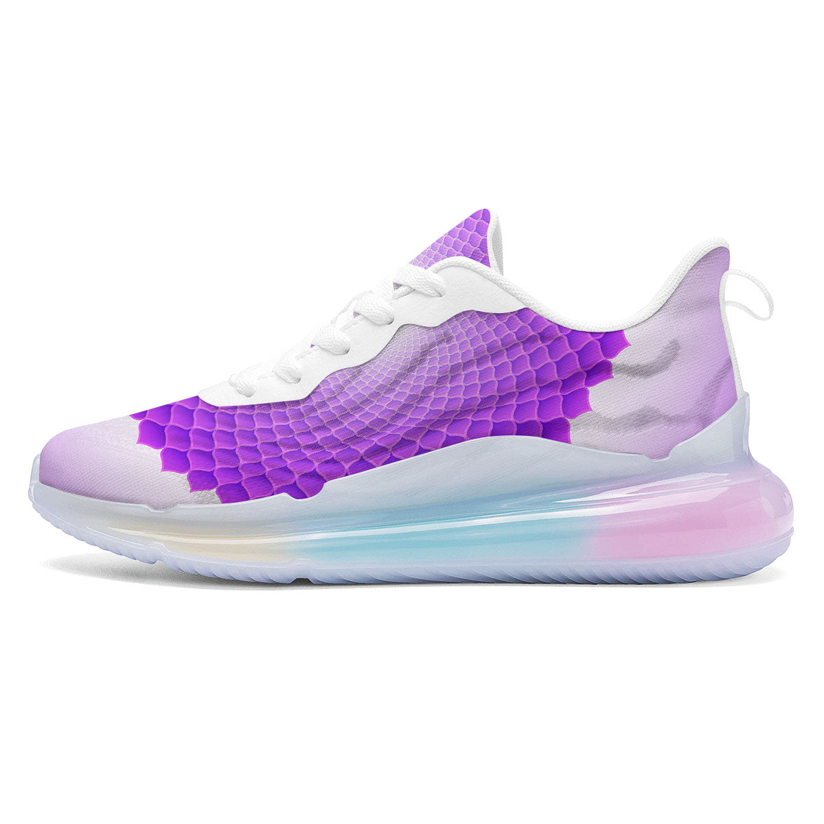 Mandala Sahasrara Chakra Print Running Sneakers-grizzshop