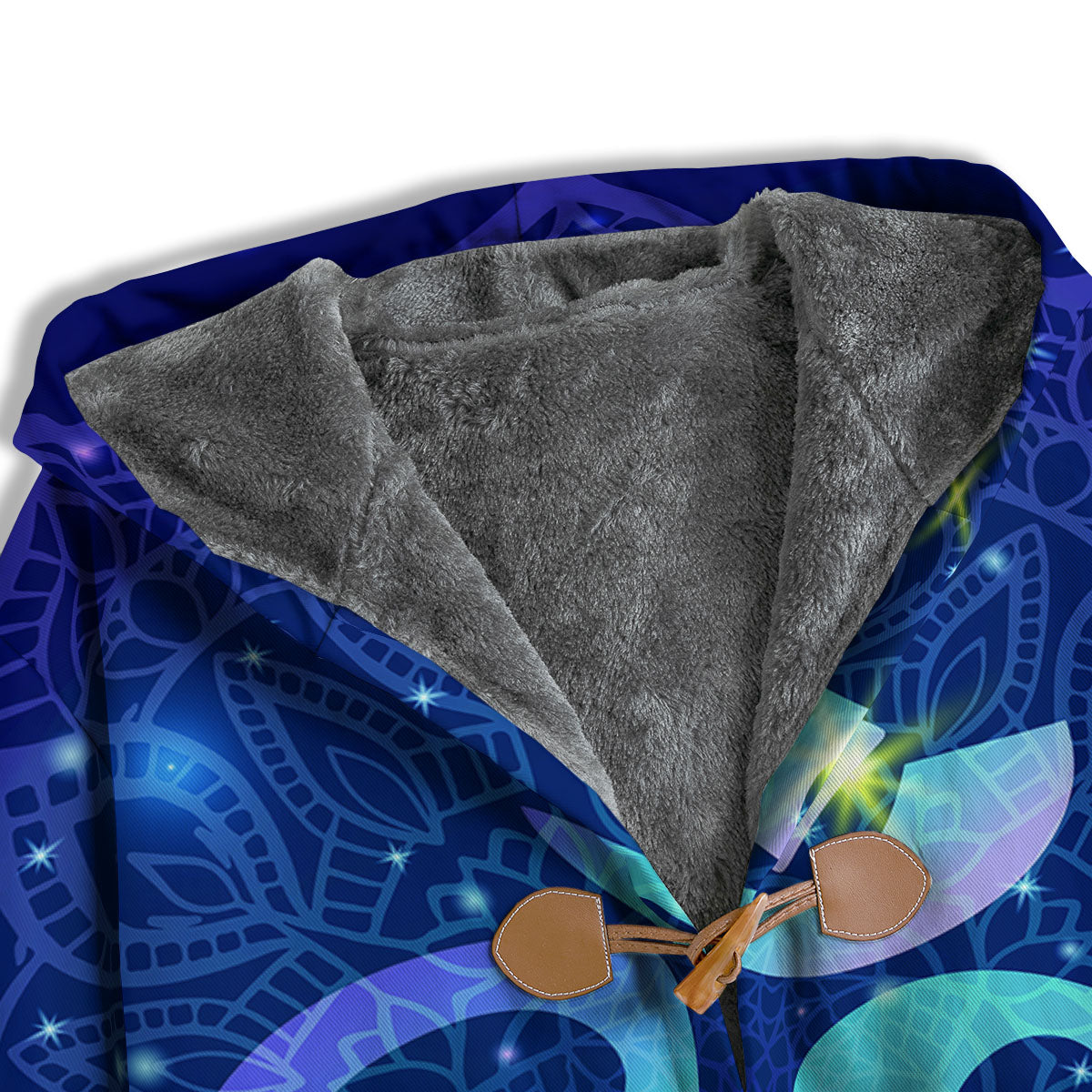 Mandala Spiritual Om Print Men's Windbreaker Jacket-grizzshop
