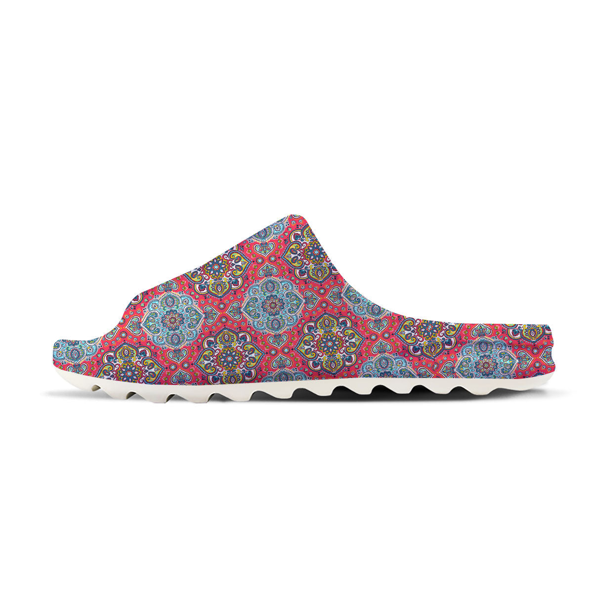 Mandala Floral Paisley Print Sandals-grizzshop