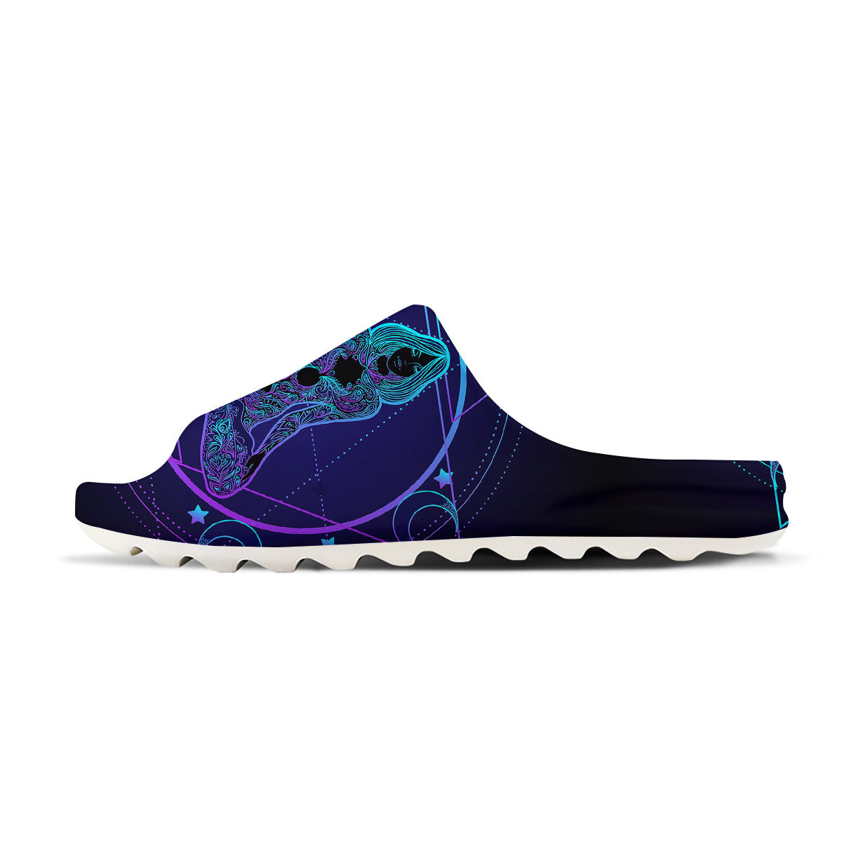 Mandala Spiritual Girl Print Sandals-grizzshop