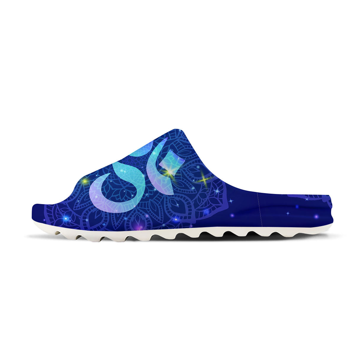 Mandala Spiritual Om Print Sandals-grizzshop
