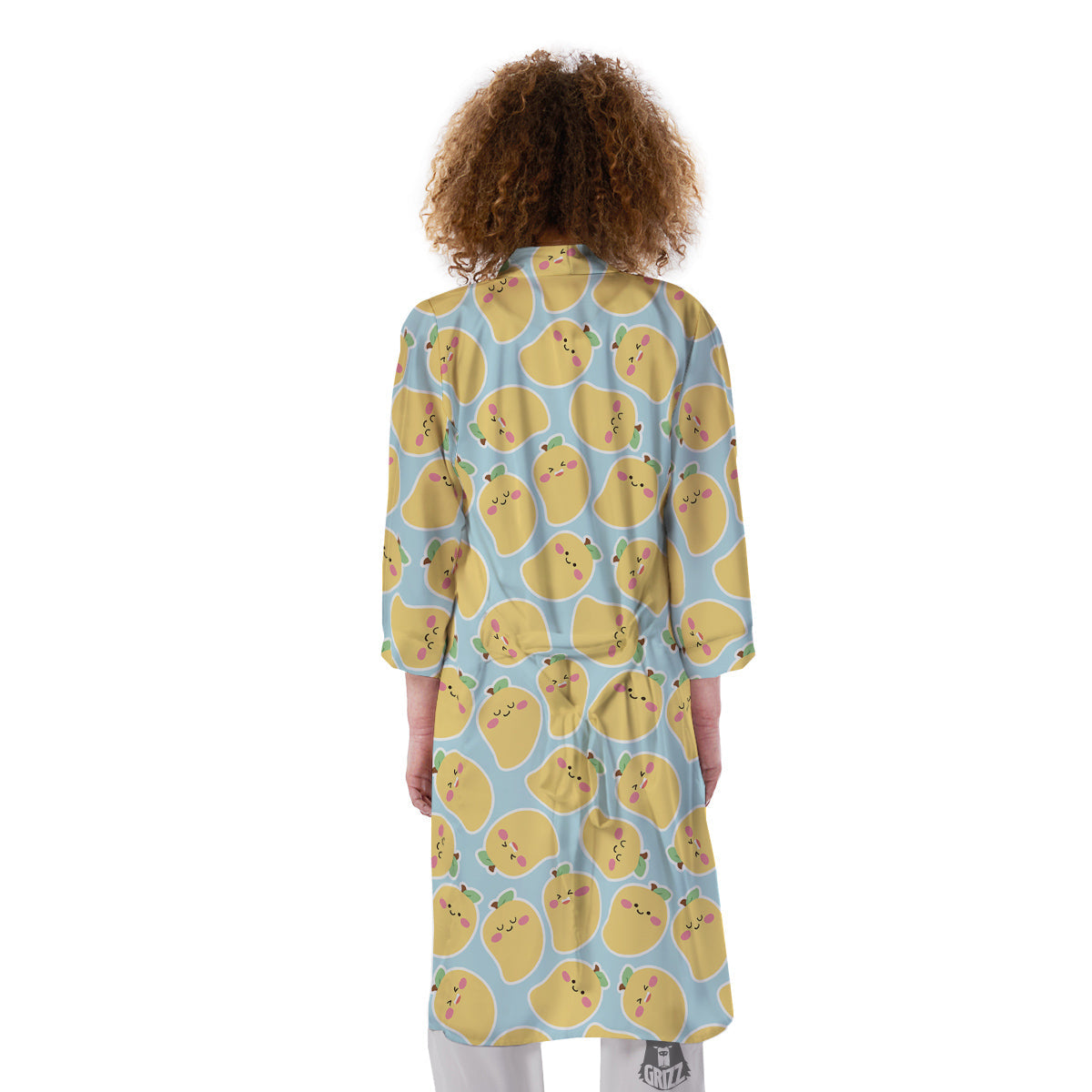 Mango Cute Print Pattern Kimono-grizzshop