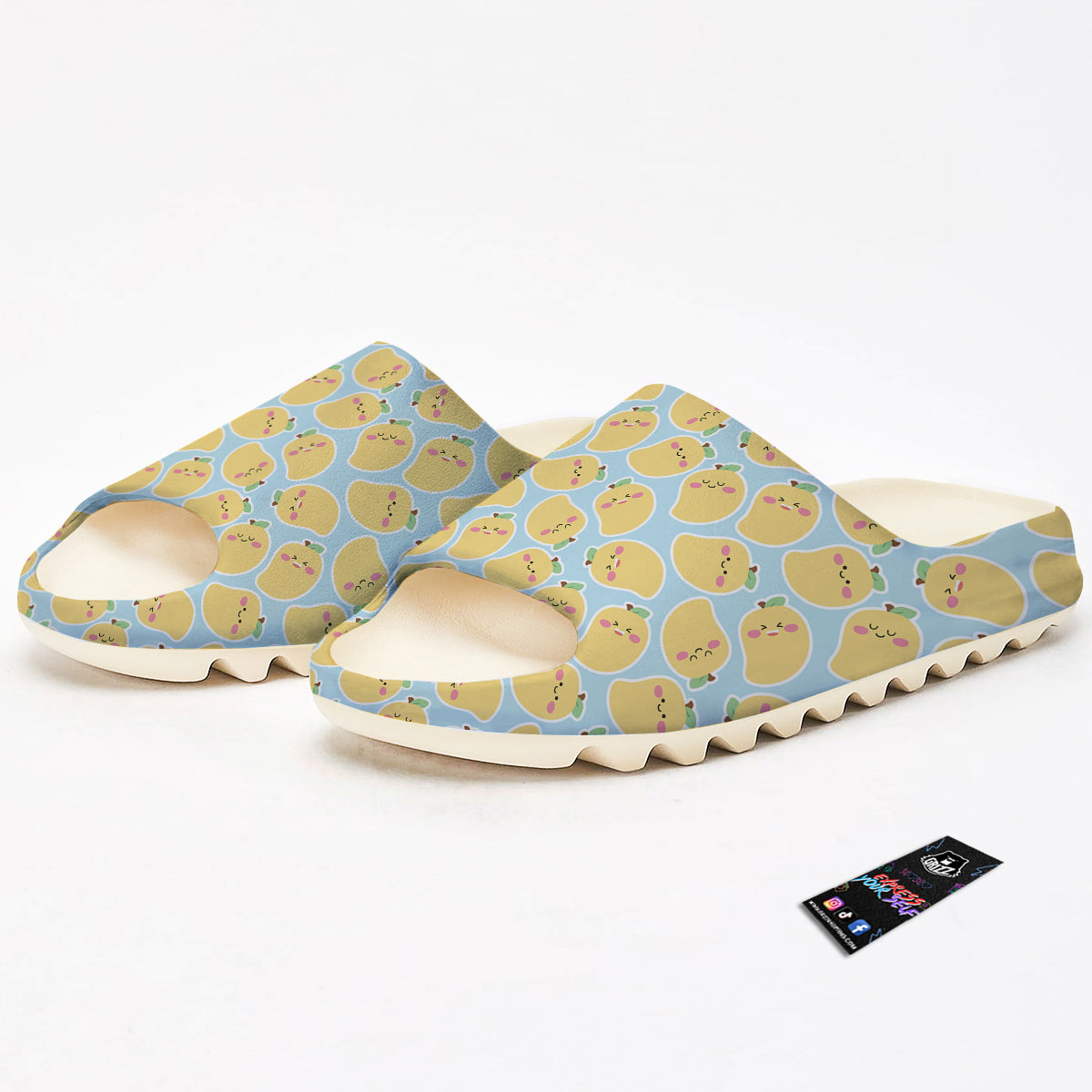 Mango Cute Print Pattern Sandals-grizzshop