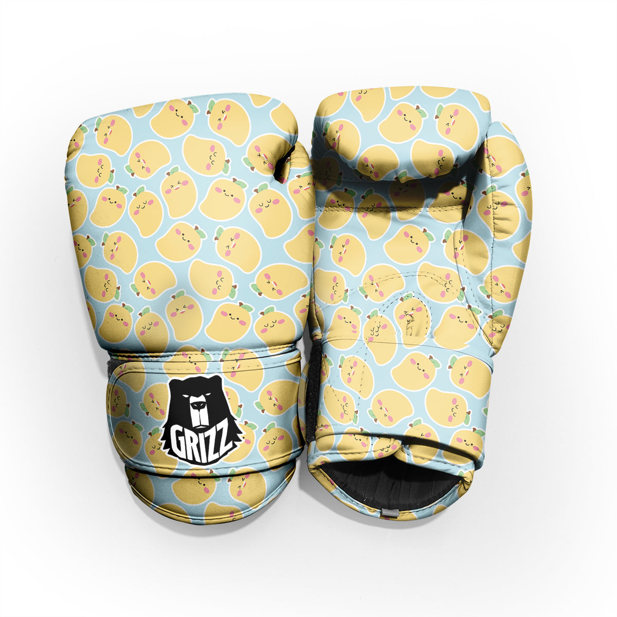 Mango Cute Print Pattern Sparring Gloves-grizzshop
