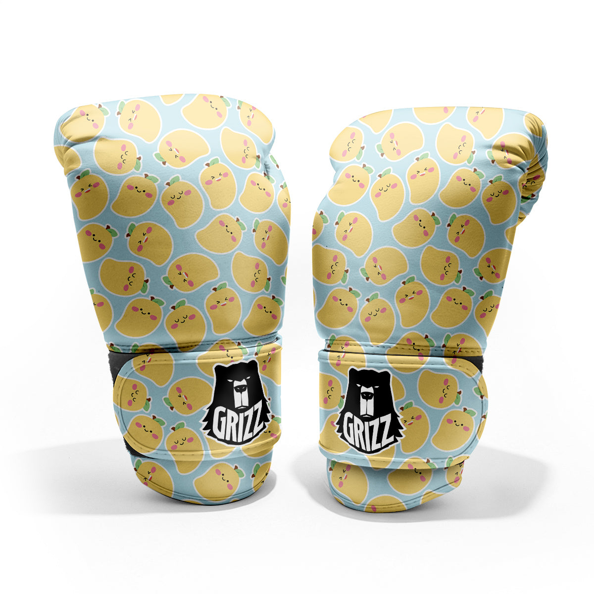 Mango Cute Print Pattern Sparring Gloves-grizzshop
