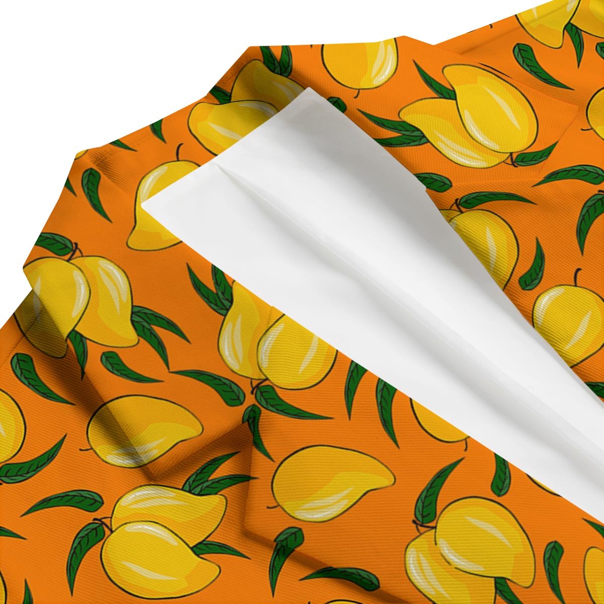 Mango Pattern Print Men's Blazer-grizzshop