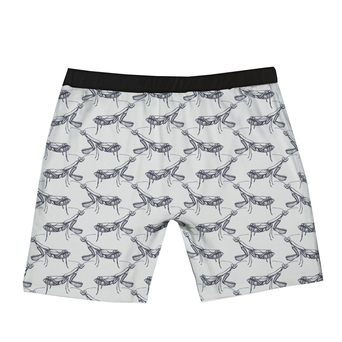 Mantis Hand Drawn Print Pattern Boxer Briefs-grizzshop