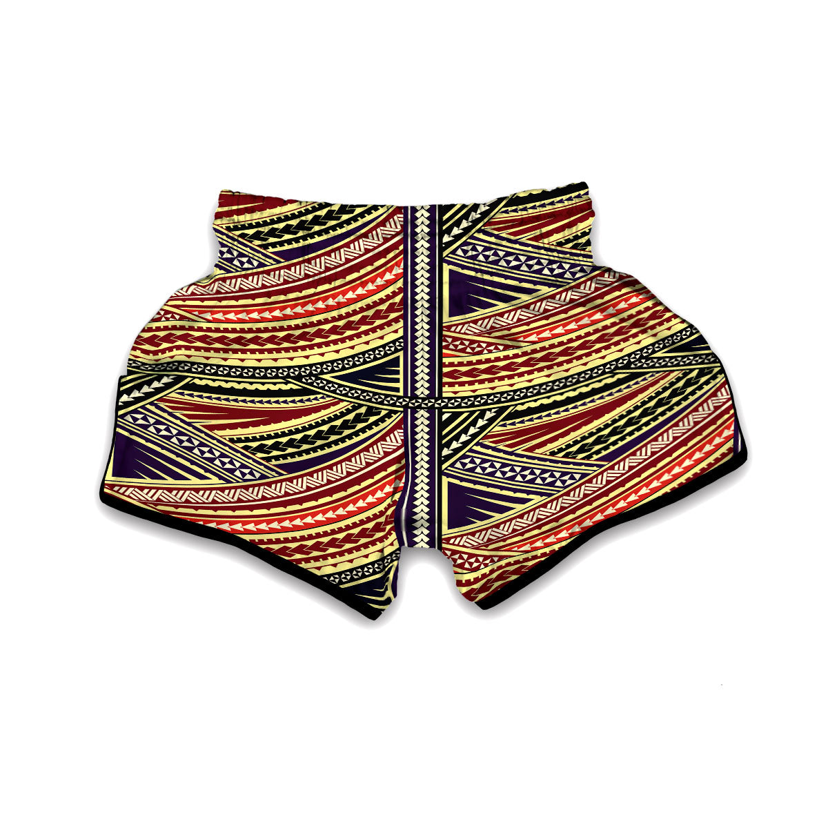 Maori Tribal Muay Thai Boxing Shorts-grizzshop