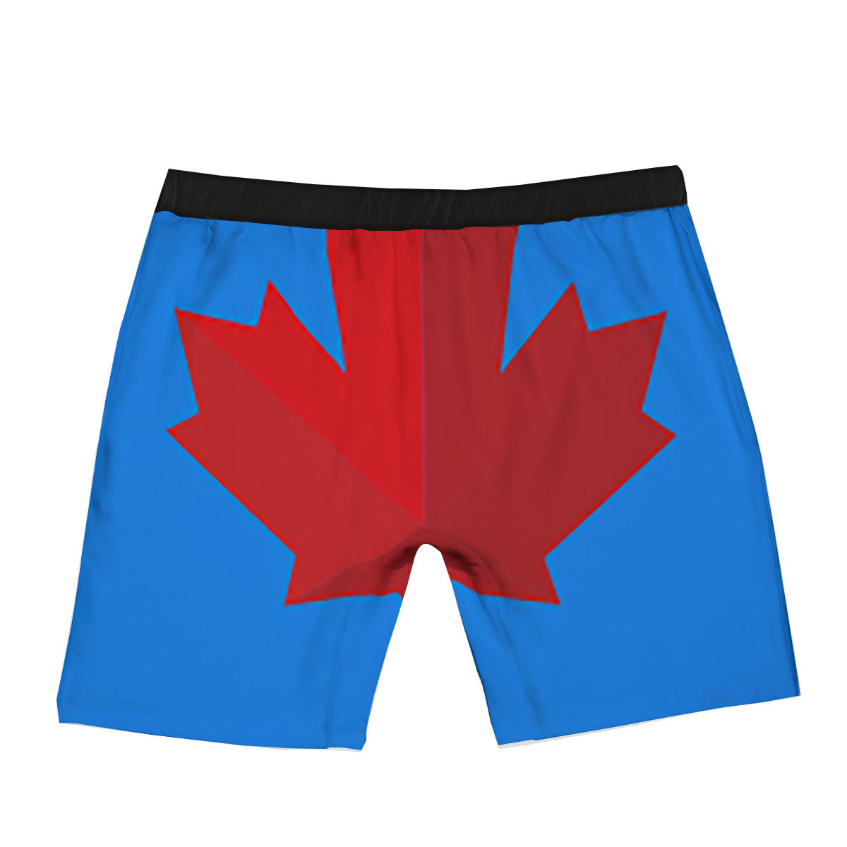 Maple Leaf Autumn Print Boxer Briefs-grizzshop