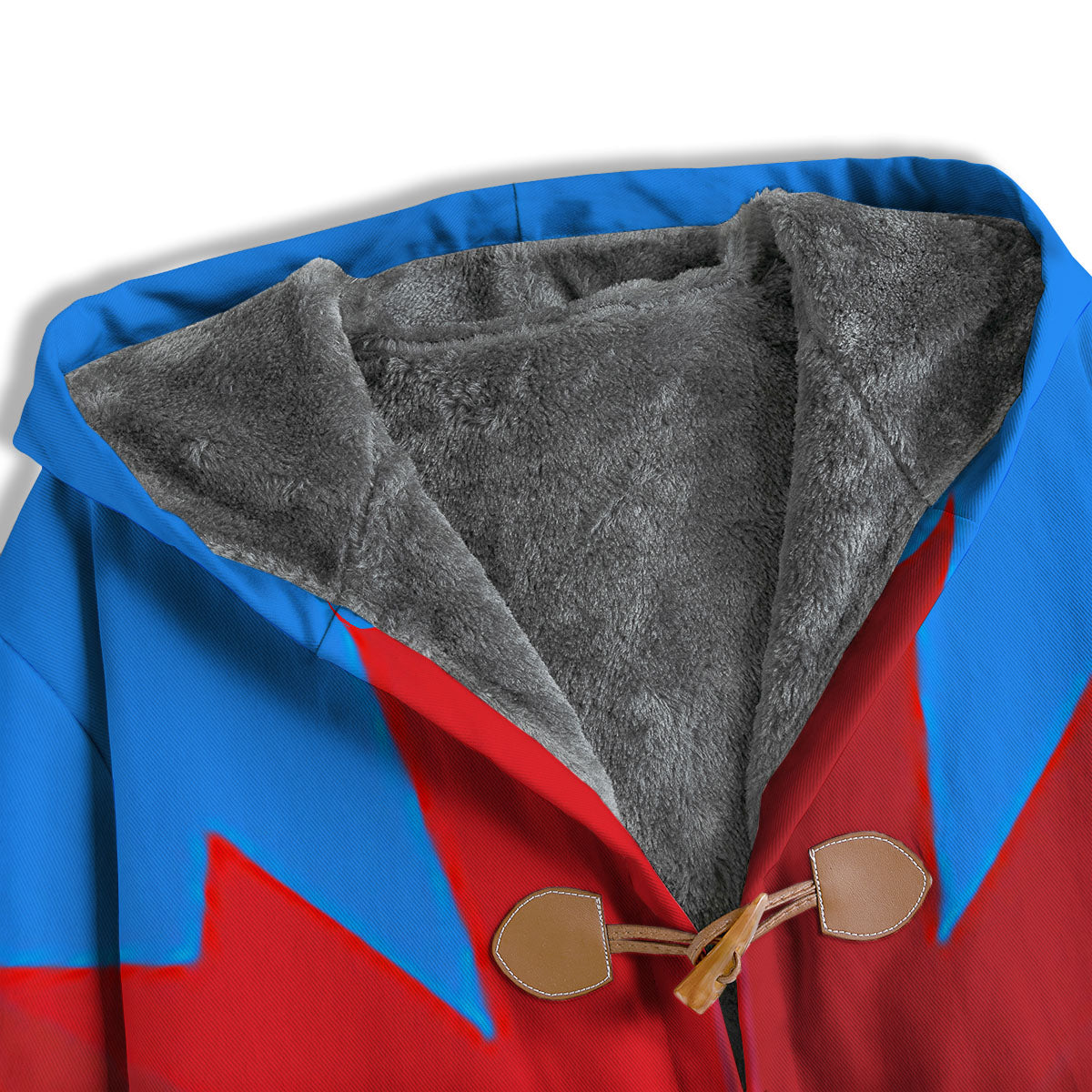 Maple Leaf Autumn Print Men's Windbreaker Jacket-grizzshop