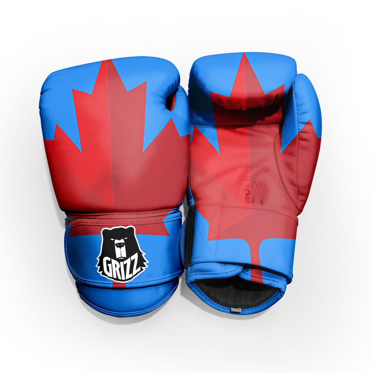 Maple Leaf Autumn Print Pro Boxing Glove
