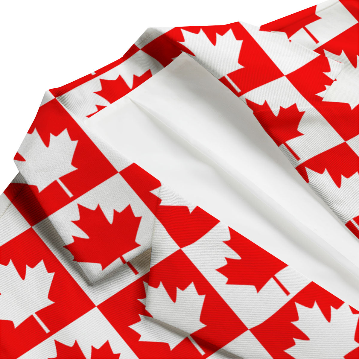 Maple Leaf Canada Print Pattern Men's Blazer-grizzshop