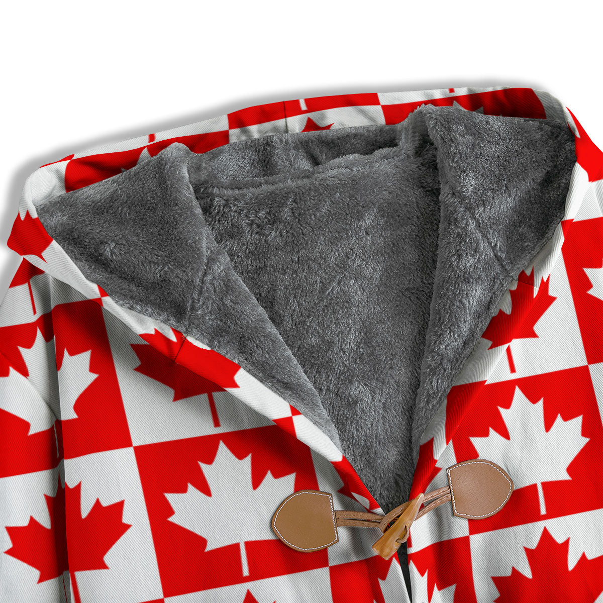 Maple Leaf Canada Print Pattern Men's Windbreaker Jacket-grizzshop