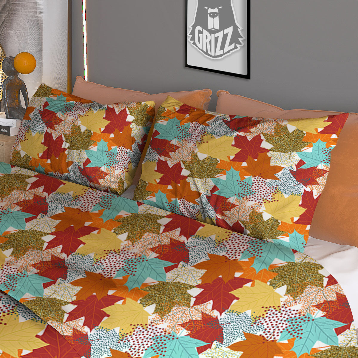 Lily Water Cute Print Pattern Duvet Cover Bedding Set
