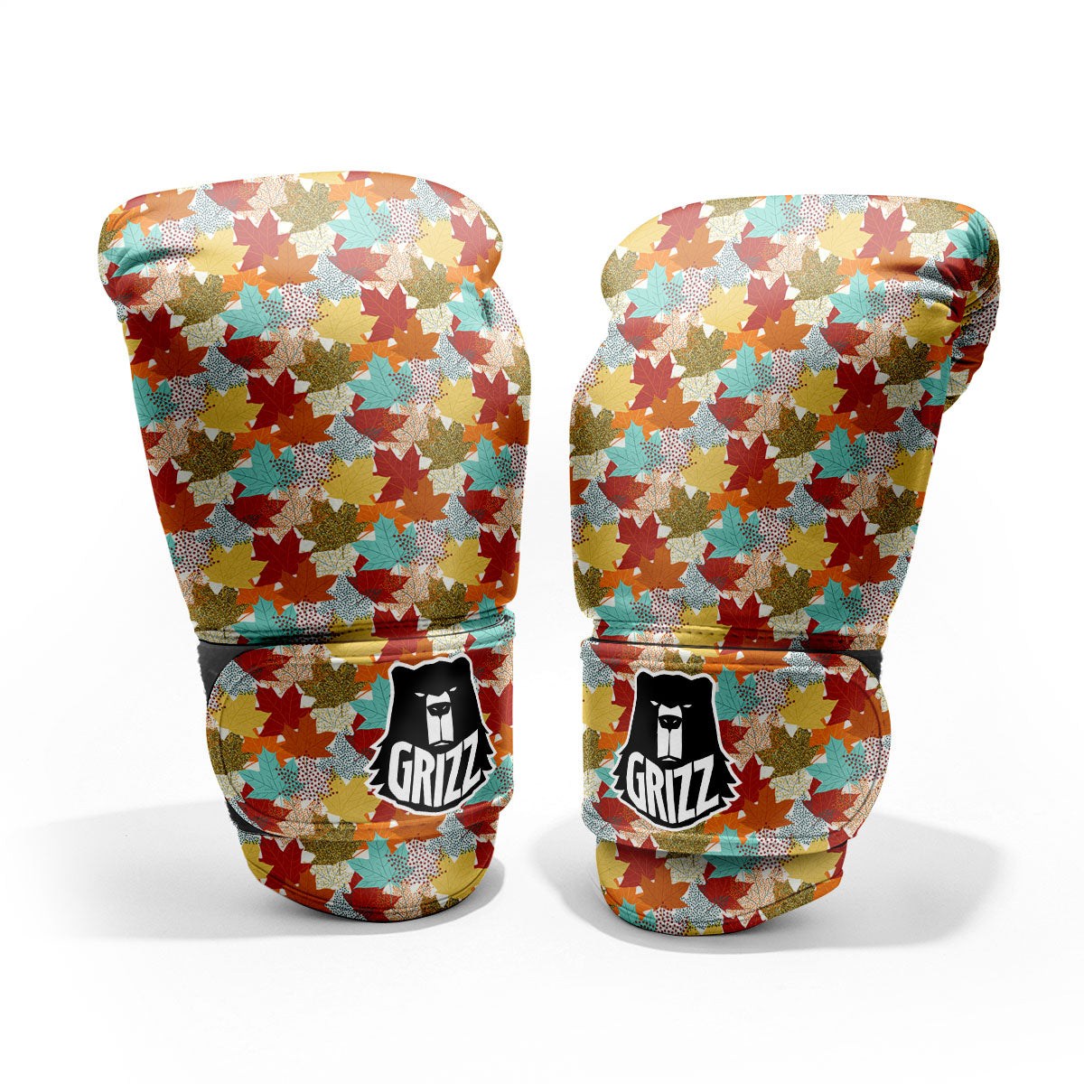 Maple Leaf Canadian Print Pattern Pro Boxing Glove
