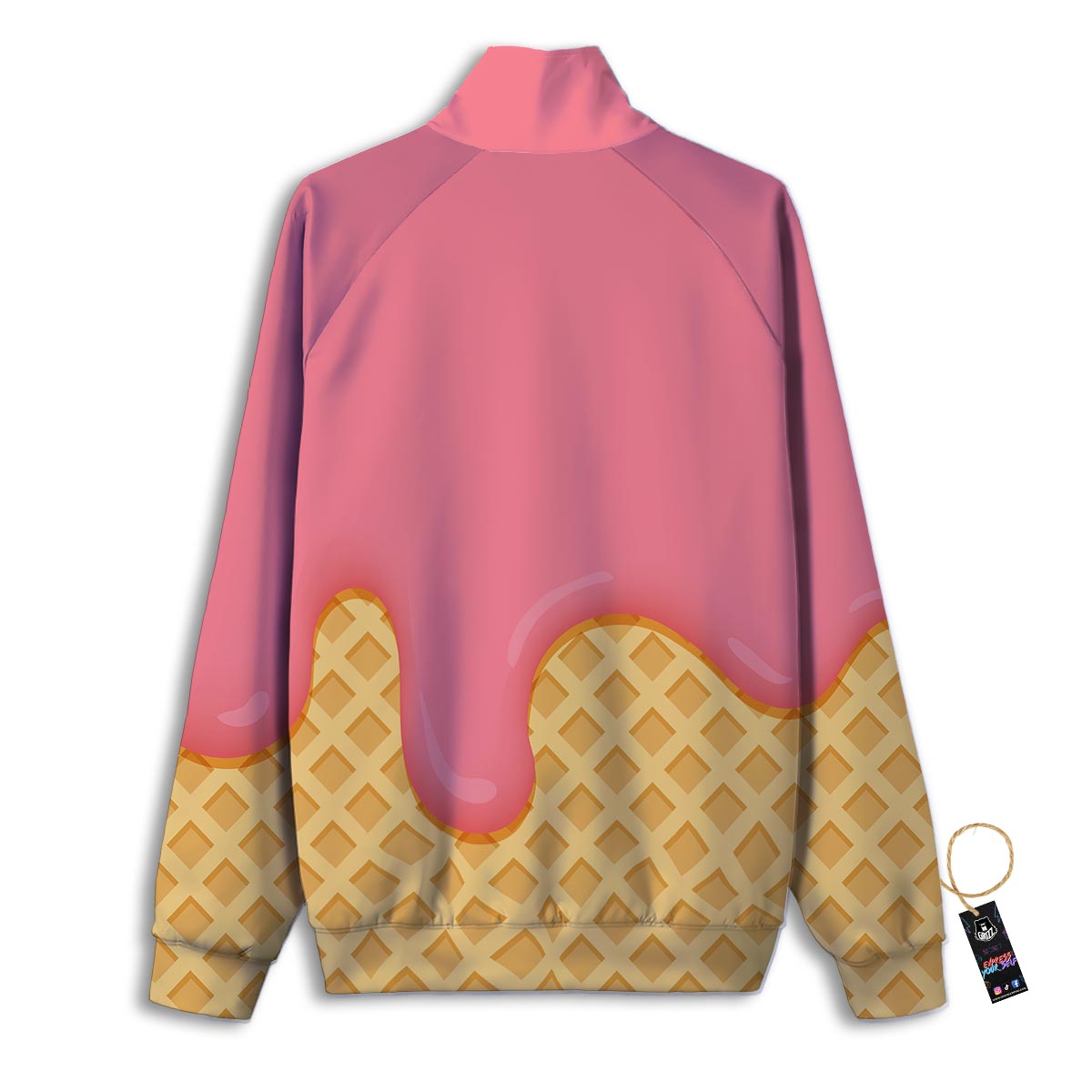 Maple Leaf Red Canadian Print Pattern Track Jacket-grizzshop