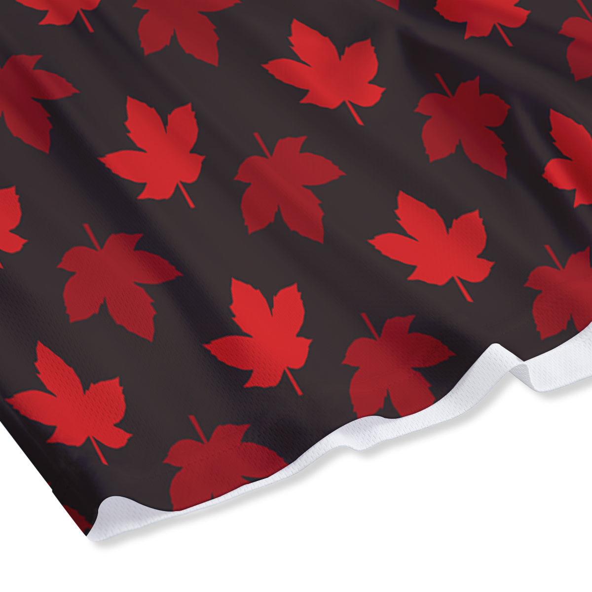 Moving Optical Illusion Green Red Wave Mesh Shorts