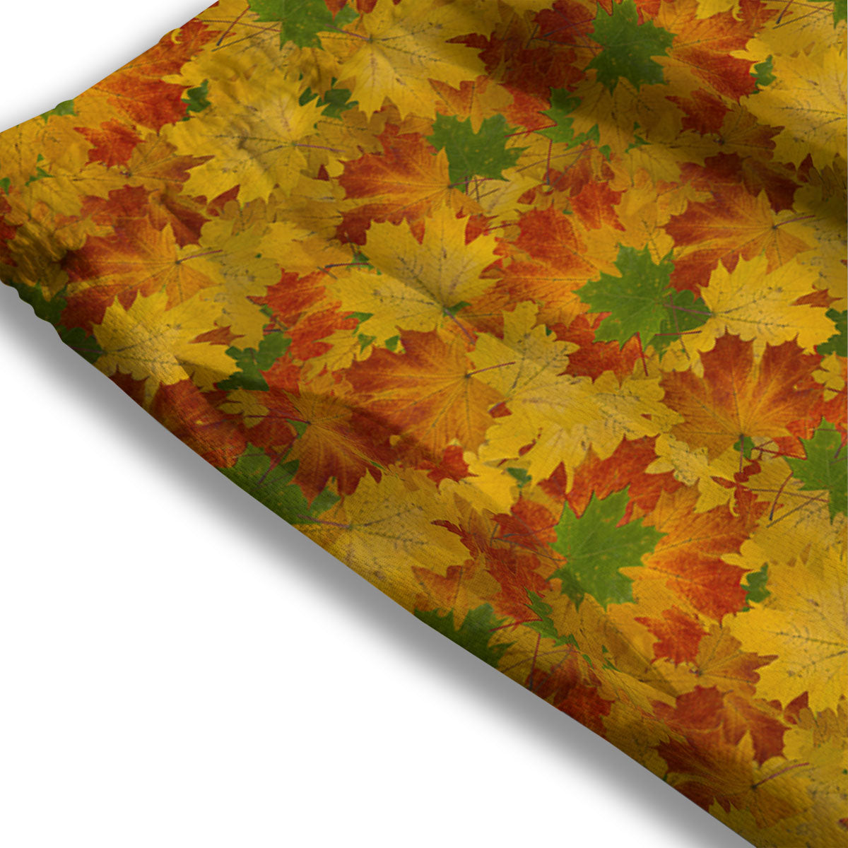 Maple Leaves Fall Autumn Print Mesh Shorts