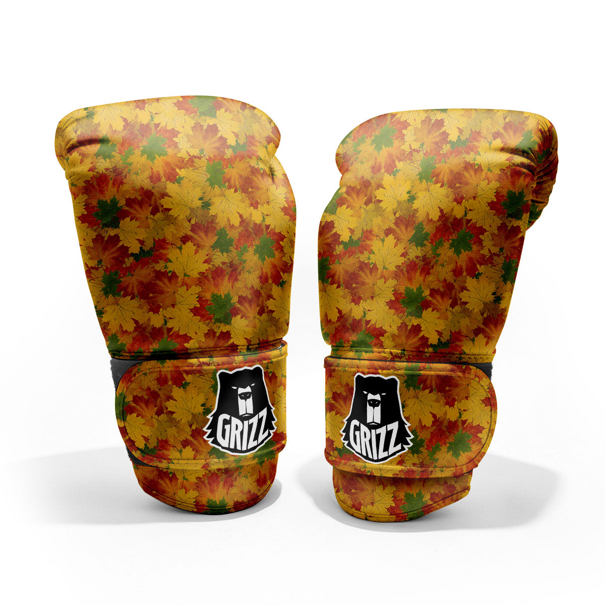 Maple Leaves Fall Autumn Print Pro Boxing Glove