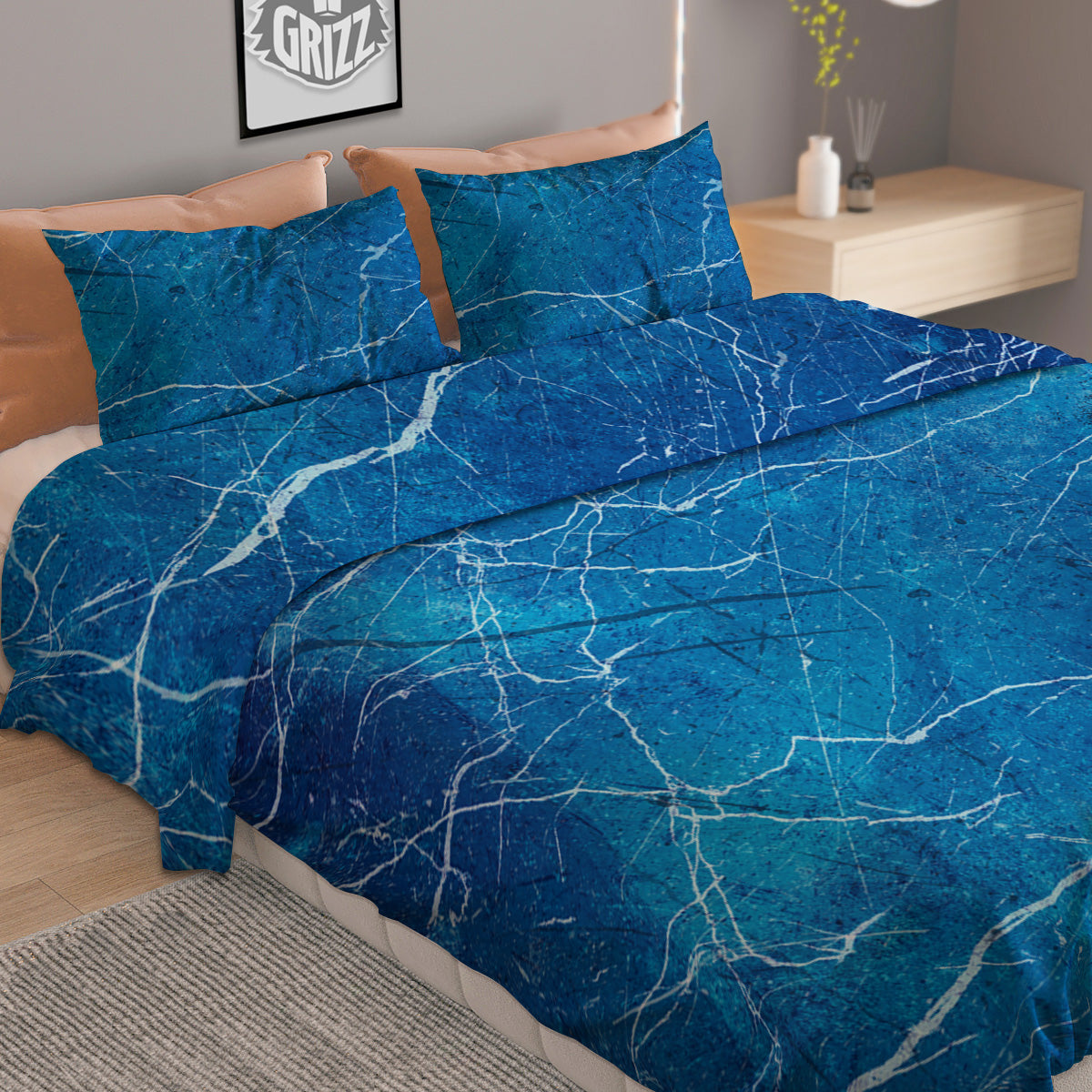 Lips Funky Kiss Print Pattern Duvet Cover Bedding Set