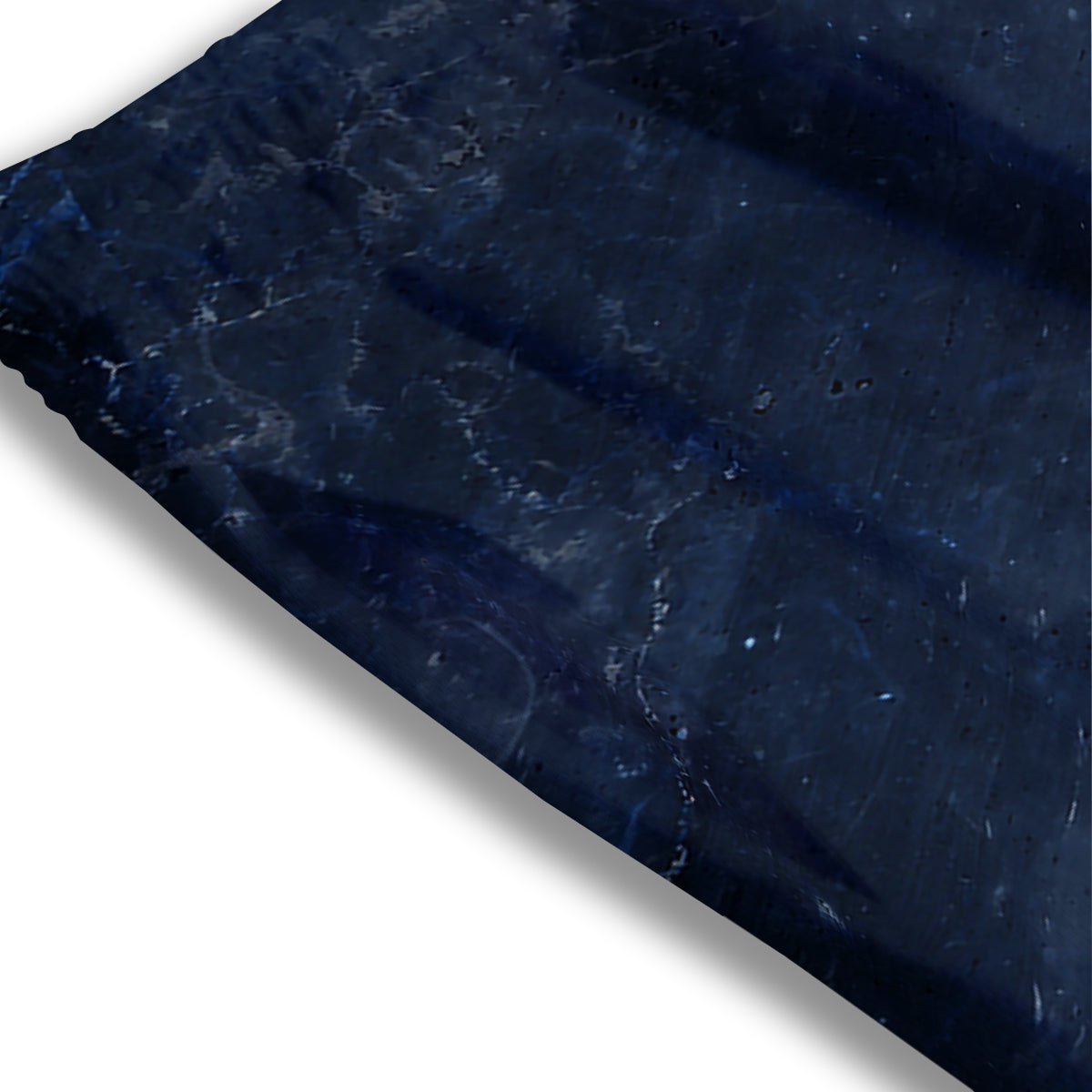 Marble Dark Blue Print Mesh Shorts
