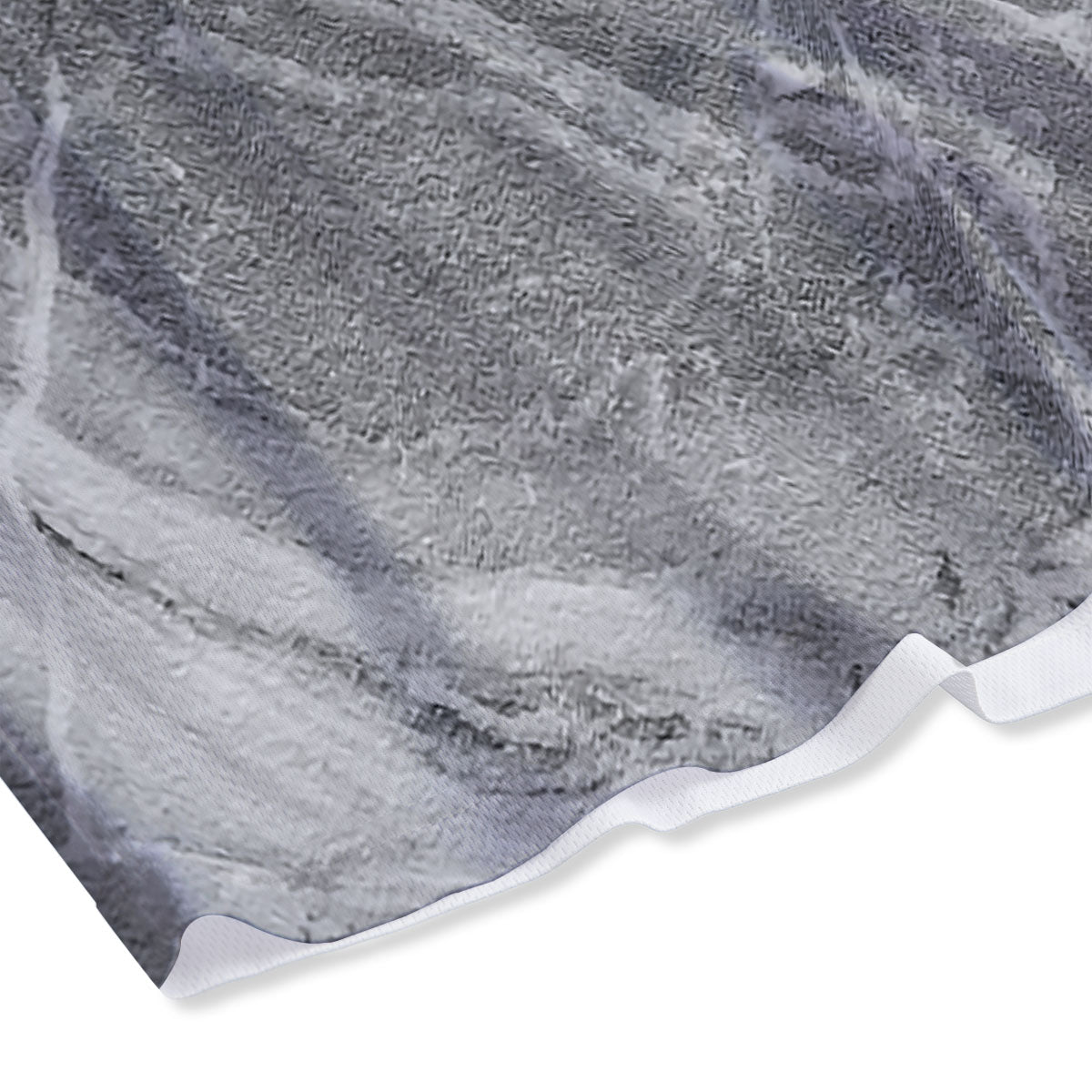 Marble Grey Print Mesh Shorts